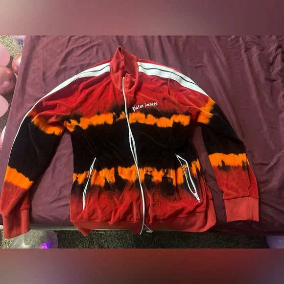 Palm Angels Tie-Dye Track Jacket